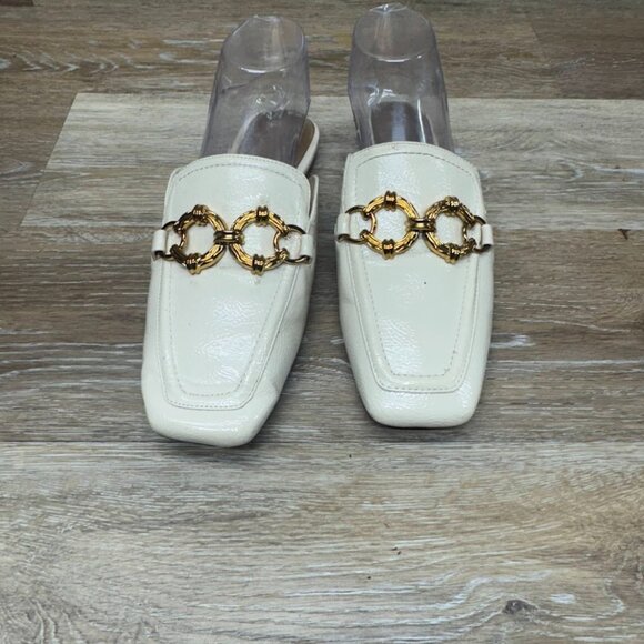 Circus NY by Sam Edelman Taryn Square Toe Tailored Mules Women's Size 8.5 - Picture 2 of 7